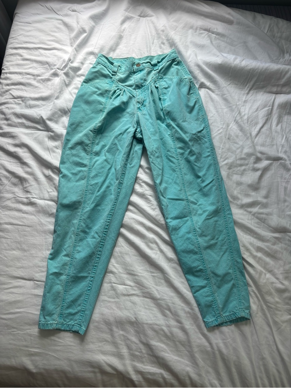 Lee Vintage Mint Green High-Waist Pants